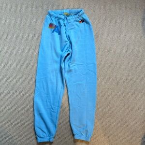 Aviator Nation Sweatpants - sky blue
